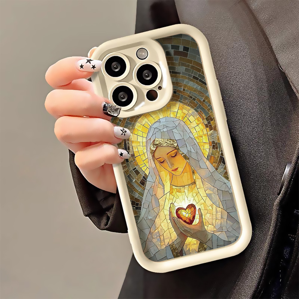 Phone Cases Xr Iphone - Retro Church Stained Glass Style Phone