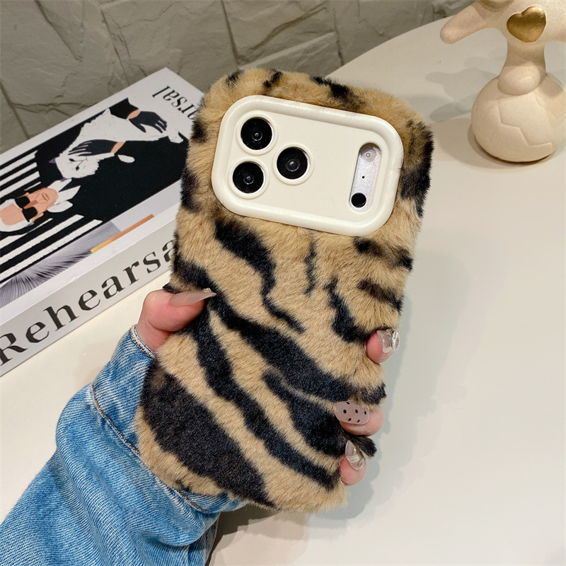 Luxury Zebra Pattern Fluffy Pl - огляд і ціна Phone Cases Iphone 13