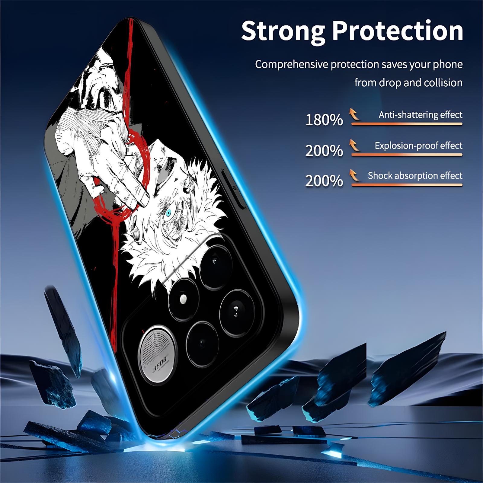 Phone Case For Xiaomi POCO M8  - огляд і ціна Phone Cases Jujutsu Kaisen