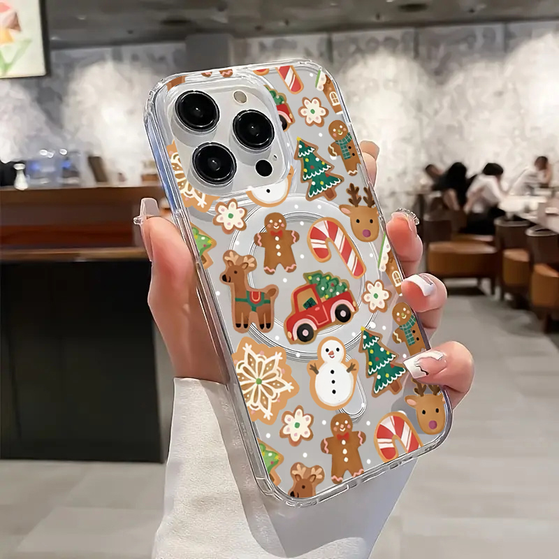 Magnetic Cute Snowman Stick Tr - огляд і ціна Phone Cases Iphone 13